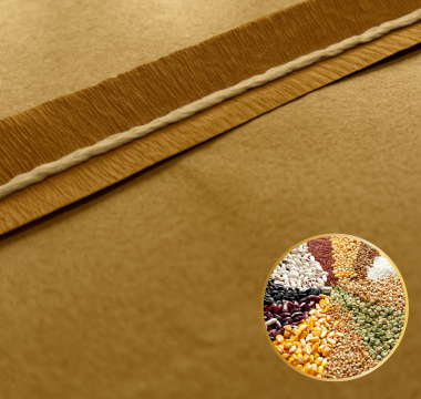 Stitching and sealing of industrial bags for feed and cereals
