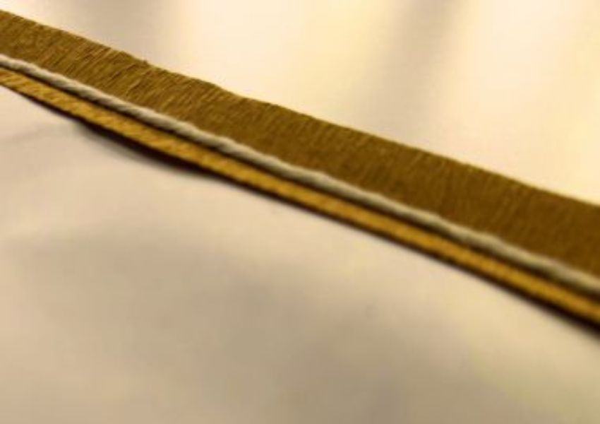 Crepe paper for secure and sustainable stitching in phytosanitary packaging