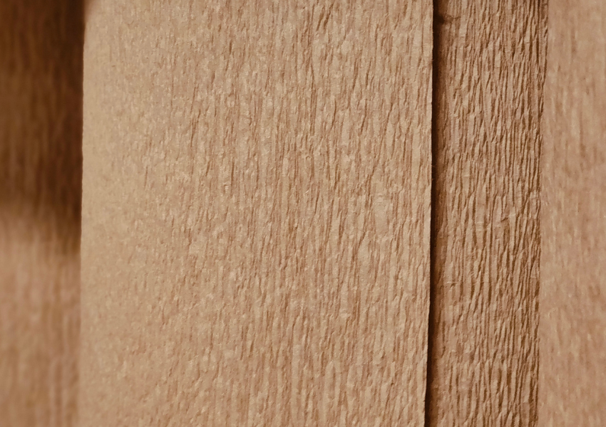 Industrial crepe paper roll used in high-performance automated production line